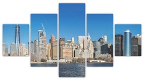 Obraz - Manhattan w Nowym Jorku (125x70 cm)