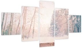 Obraz - Widok na las (125x70 cm)