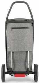 Rolser Torba na kółkach Com Tweed 8 Black Tube,szara