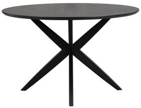 Okrągły stół z blatem w dekorze dębu 120x120 cm Calverton – Rowico