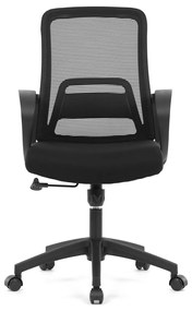 Autronic KA-S3015 BK Krzesło biurowe, czarne