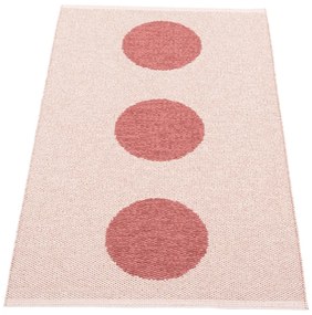 Jasnoczerwony dywan odpowiedni na zewnątrz 70x120 cm Vera Pop Blush – Pappelina