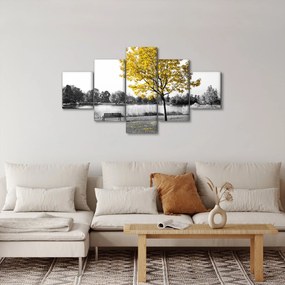 Obraz - Odpoczynek w parku (125x70 cm)