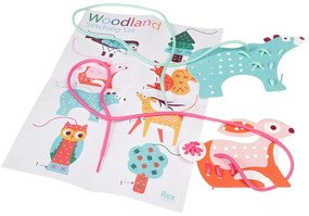 Zestaw kreatywny Stitching set Woodland – Rex London