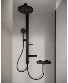 Metalowy zestaw prysznicowy w kolorze matowej czerni 110 cm ALU+ – Ideal Standard