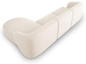 Kremowy narożnik (prawostronny) Shane – Micadoni Home