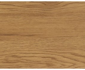 Czarno-naturalny regał ścienny w dekorze dębu 75x91 cm Seaford – Actona