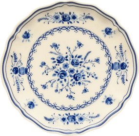Niebieski/beżowy kamionkowy talerz deserowy ø 17 cm Vila – Costa Nova