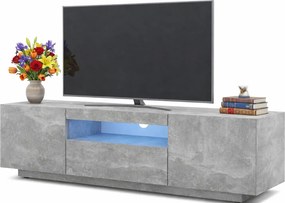 Szafka pod TV stojąca lub wisząca beton F1-F18