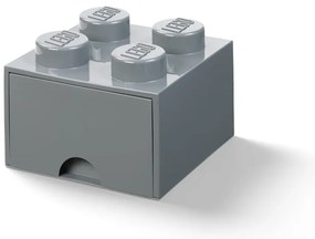 Ciemnoszary dziecięcy pojemnik z szufladą LEGO®