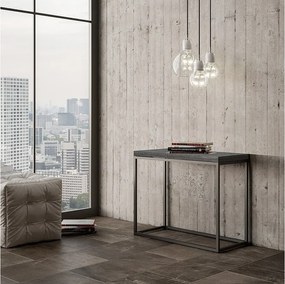 Otwór konsoli 90x45/90 cm Nordica Libra Struktura Cementowa Antracyt