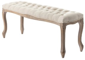 Ławka  Isacco cream 114x38x48cm