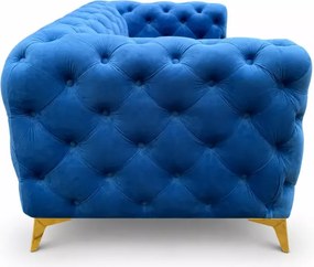 Elegancka sofa Moet z głębokim pikowaniem i stylowymi nóżkami