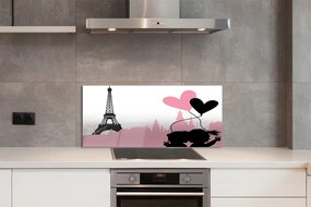 Panel szklany do Kuchni Serca nad Wieżą w Mieście