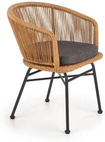 Krzesło ogrodowe z rattanu W2-L08