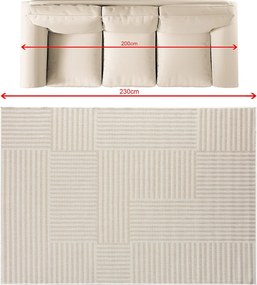 Dywan Mellow Beige I 160x230 cm