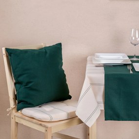 Poduszka na siedzisko Green Stripes Chloe 39 x 40 x 4 cm C027-05EB PATIO