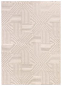 Dywan 3D nowoczesny Sahara Iluzja beżowy 240 cm x 340 cm