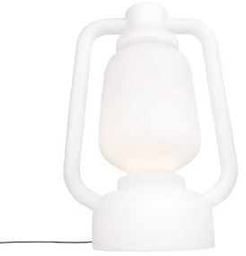 Zewnetrzna Lampa stojąca biała 110 cm IP44 - Storm Extra Large Nowoczesny Oswietlenie zewnetrzne