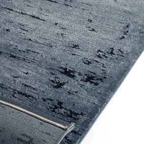 Dywan nowoczesny Stella niebieski koło 195 cm x 195 cm