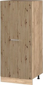 Wysoka szafa dąb rzemieślniczy 60x57x143 r-line