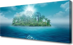 Zdjęcie na płótnie Rajska Wyspa na Oceanie