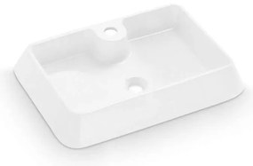 Bathco 4004 - Umywalka nablatowa GALICIA 60x40 cm porcelana/biała