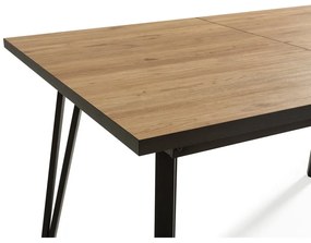 Stół z blatem w dekorze dębu 90x140 cm Cleo – Marckeric