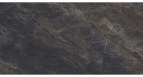 Mexen Brazilian Black gres szkliwiony rekt. G1, płytka podłogowo-ścienna 120 x 60 cm, wysoki połysk - TL209-120-060-00