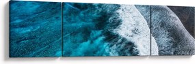 Obraz - Fale na morzu (170x50 cm)