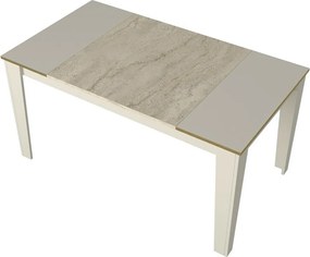 Stół do jadalni Veyron Travertine and Sandstone