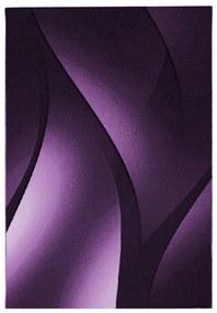 Dywan nowoczesny Plus Linie fioletowy 140 cm x 200 cm