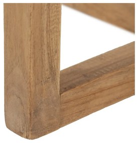 Okrągły stolik z litego drewna mindi ø 40 cm Dala – Ixia