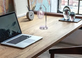 Lampa stolowa ze szklanym kloszem - W5-G37