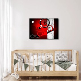 Obraz na szkle abstrakcji (70x50 cm)