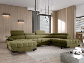 Narożnik SELVA XL Prawostronny z funkcją spania i pojemnikiem AUSTIN 12 WERSAL