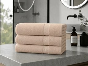 Ręcznik CLARYSSE ELEGANCE 70x140 cm piaskowy, 100% bawełna