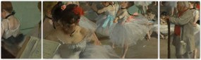 Obraz - Edgar Degas, The Dance Class, reprodukcje (170x50 cm)