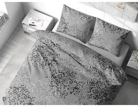 Stanex Pościel z kory Gałązki szary, 140 x 220 cm, 70 x 90 cm