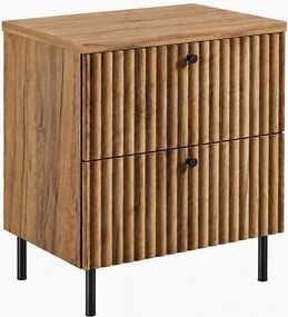 Szafka łazienkowa stojąca z blatem 60, dąb craft złoty + blat dąb craft, uchwyty w trzech kolorach, nogi czarne, 60 x 44,4 x 73,6 cm