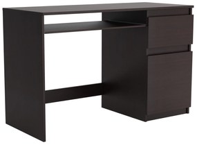 Biurko komputerowe młodzieżowe szkolne 120 cm REMI1 Wenge