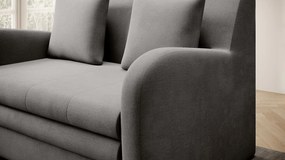 Sofa rozkładana z funkcją spania ARIO szara ELTAP