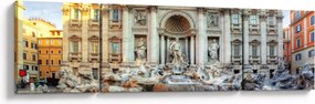 Obraz - Fontanna di Trevi (170x50 cm)