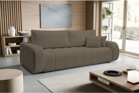 Sofa BALOO z funkcja spania i pojemnikiem JASNY BRĄZ LAMBI 03