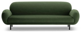 Zielona sofa z materiału bouclé 208 cm Poppy – Micadoni