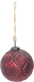 Bombka szklana Rustic Leaf II 12 cm