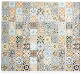 Szklana płyta ochronna na kuchenkę MOZAIKA, duża, ZELLER