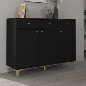 Komoda TORINO 125 cm do Salonu Sypialni Grafit