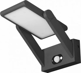 PROA - Czarny reflektor solarny 4000K, lampa zewnętrzna Beneito Faure