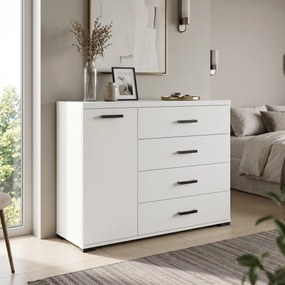 Komoda LIVORNO 120 cm do Salonu Sypialni Biały